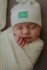 Merino Wool Baby Blanket and Hat Set