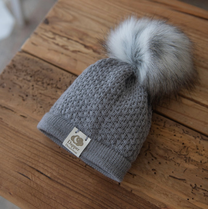 Dapper Dreamwear Woollen Pom Pom Beanie
