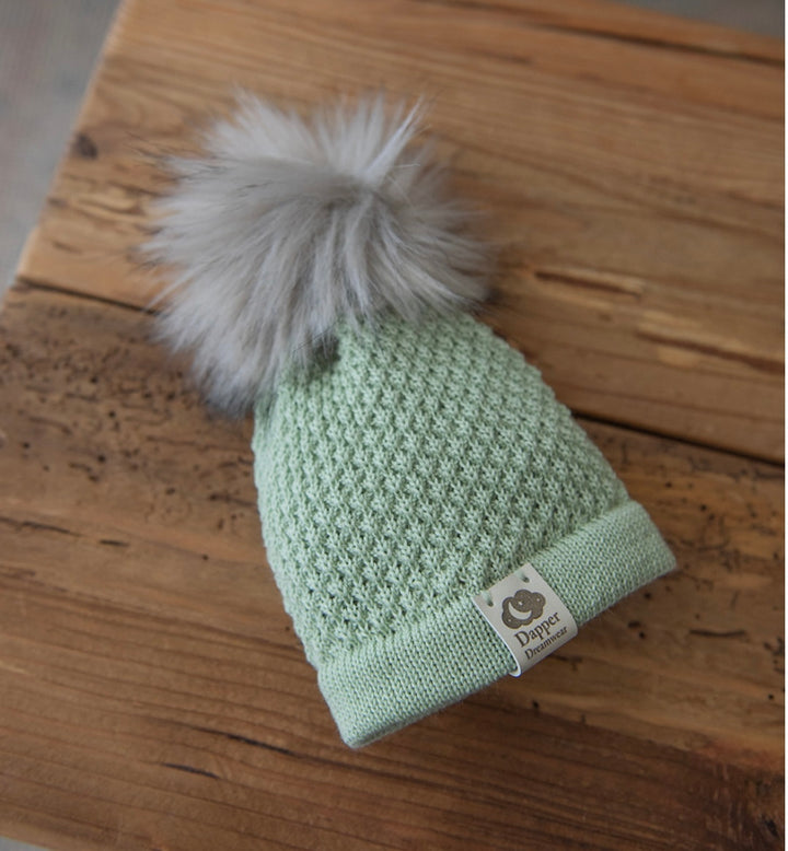 Dapper Dreamwear Woollen Pom Pom Beanie