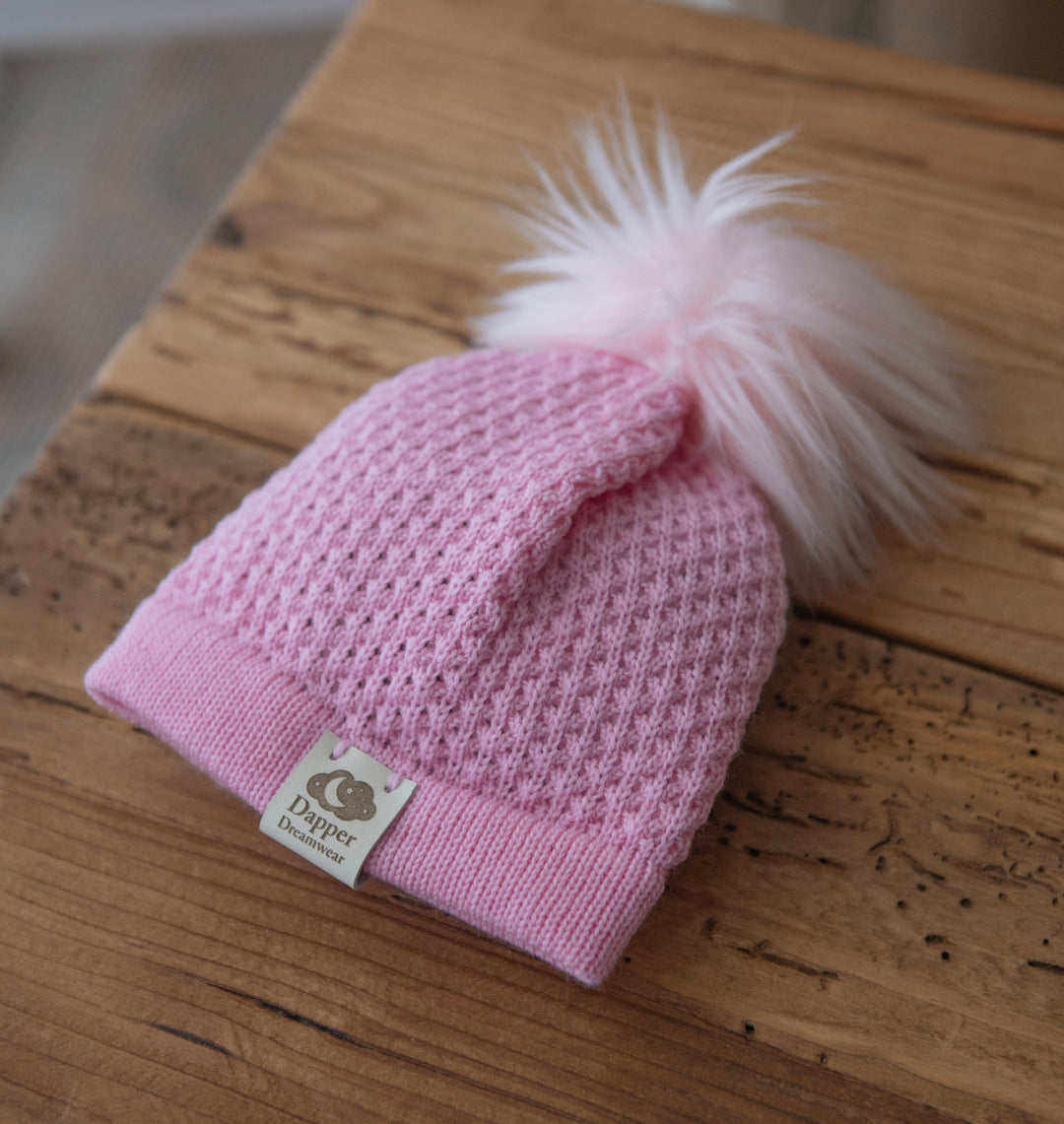 Dapper Dreamwear Woollen Pom Pom Beanie