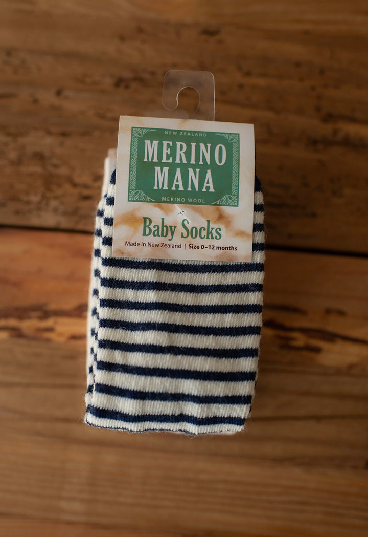 Merino Wool Baby Socks 0-1 years