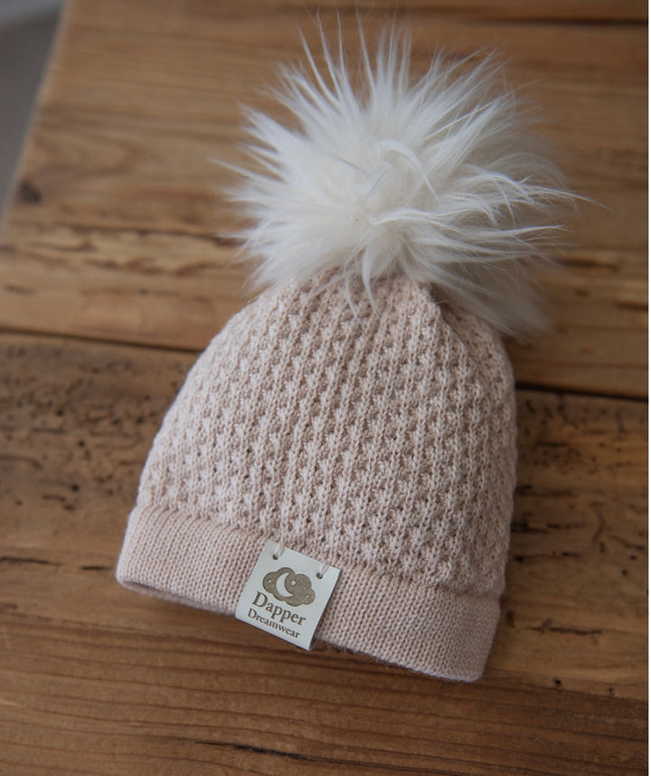 Dapper Dreamwear Woollen Pom Pom Beanie